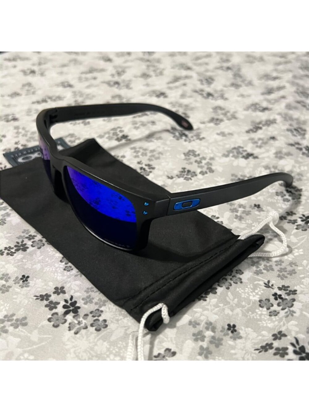 Oakley Sunglasses Holbrook Sapphire Iridium Prizm Polarized 9102 ✨️ NEW✨️ - Picture 6 of 12
